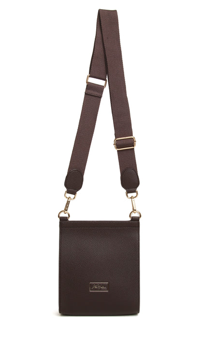 Chocolate  - Bloomsbury Crossbody Bag