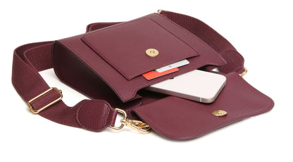 Berry  - Bloomsbury Crossbody Bag