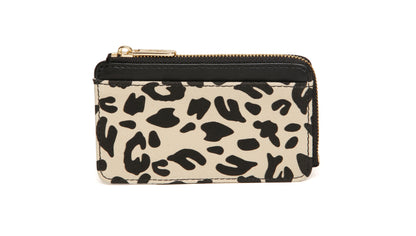Leopard Bath Coin Card Purse