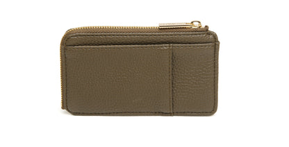 Olive - Kensington Suedette Coin and Card Purse
