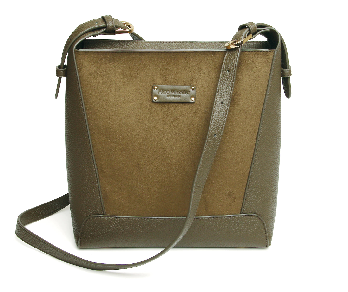 Olive - Kensington Suedette Crossbody Bag