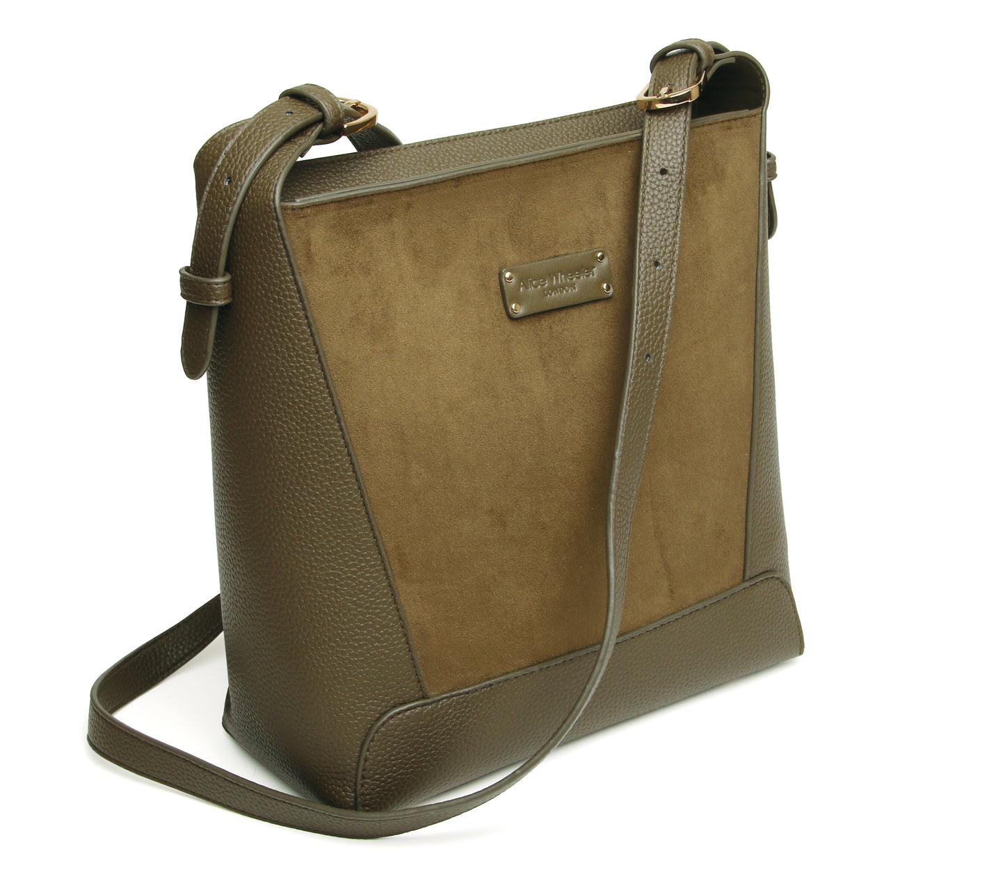 Olive - Kensington Suedette Crossbody Bag
