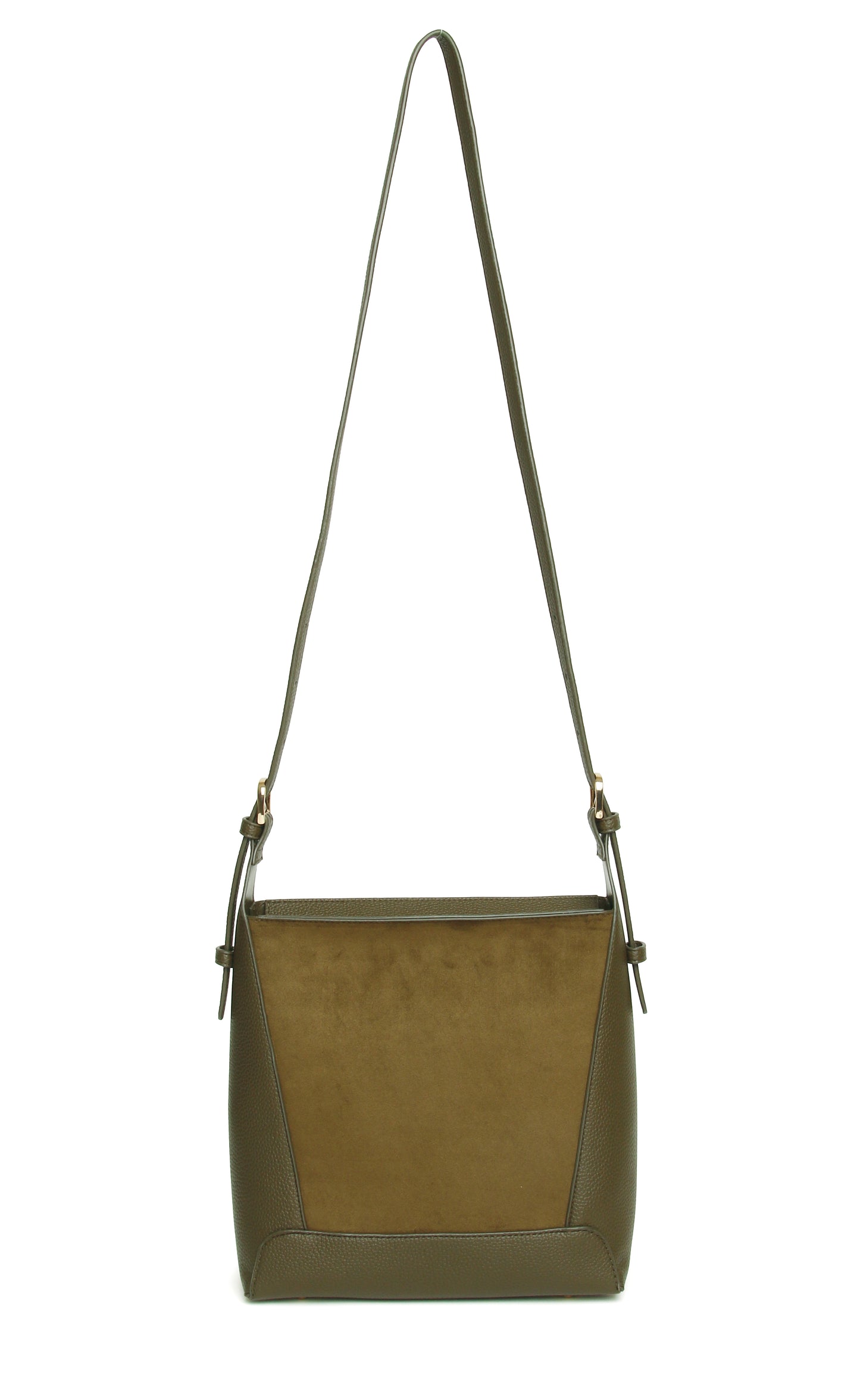 Olive - Kensington Suedette Crossbody Bag