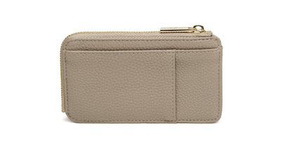 Mink - Kensington Suedette Coin and Card Purse