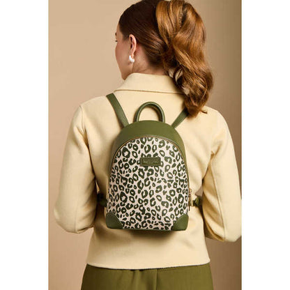 Olive Leopard - Shoredtich Backpack
