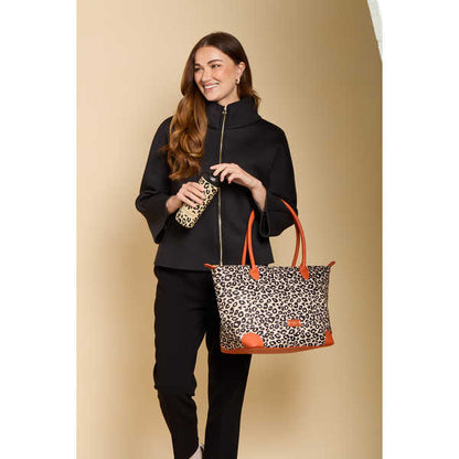 Orange Leopard - Shoreditch Tote bag
