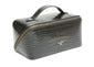 Luxury Black Croc Train Case