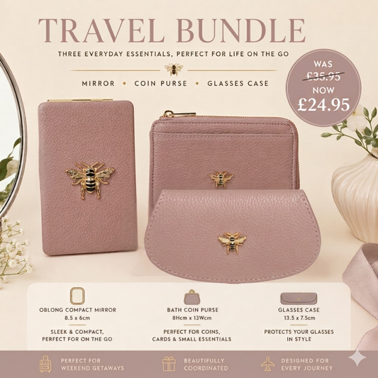 Pink - Travel Essentials 3-Piece Bundle