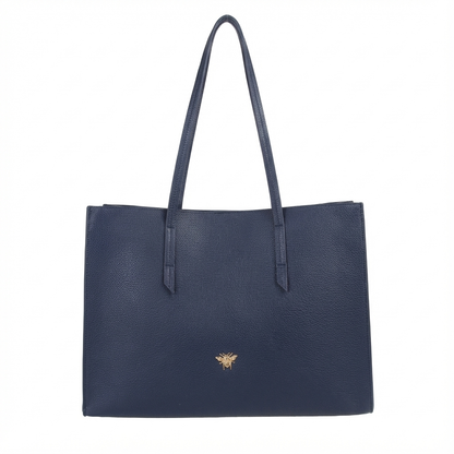 Navy Classic Large Tote