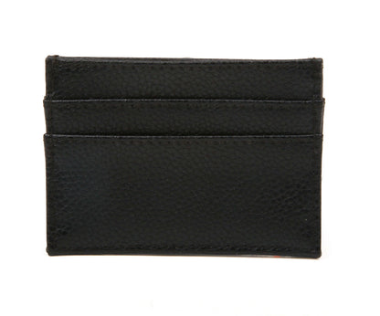 Mens Gift Set Card Wallet & Keyring With Orange Stripe - by Paul Oliver