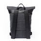 Mens Roll Top Backpack With Orange Stripe - by Paul Oliver