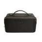 Black - The London Train Case Co. Two-Tone Train Case