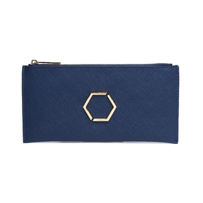 Navy - Honeycomb Brunel Slimline Purse