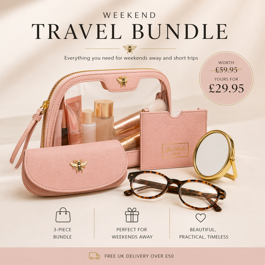 Pink - Weekend Travel Essentials Bundle
