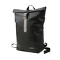 Mens Roll Top Backpack With Orange Stripe - by Paul Oliver