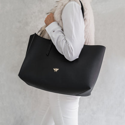 Black Classic Large Tote bag