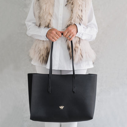 Black Classic Large Tote bag