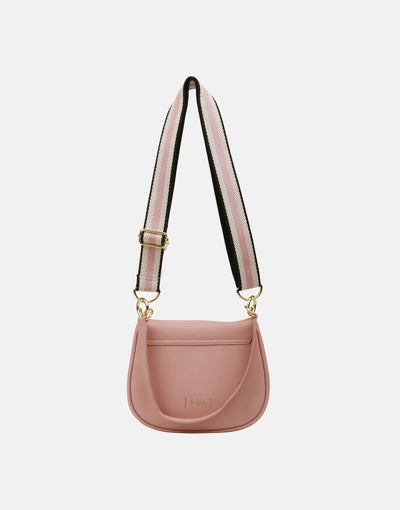 Ascot Pink Saddle Bag
