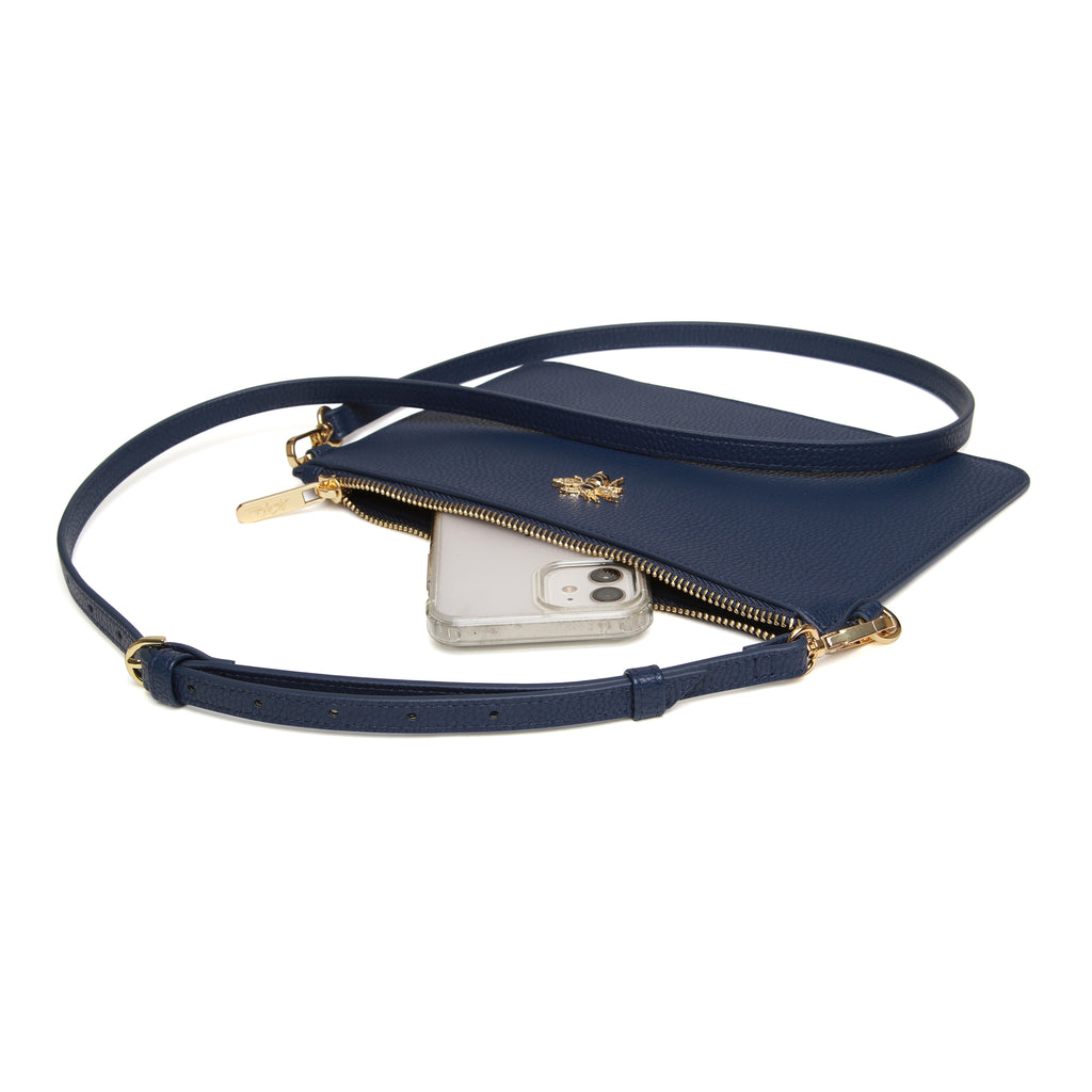 Navy - Ealing Phone/Clutch pouch