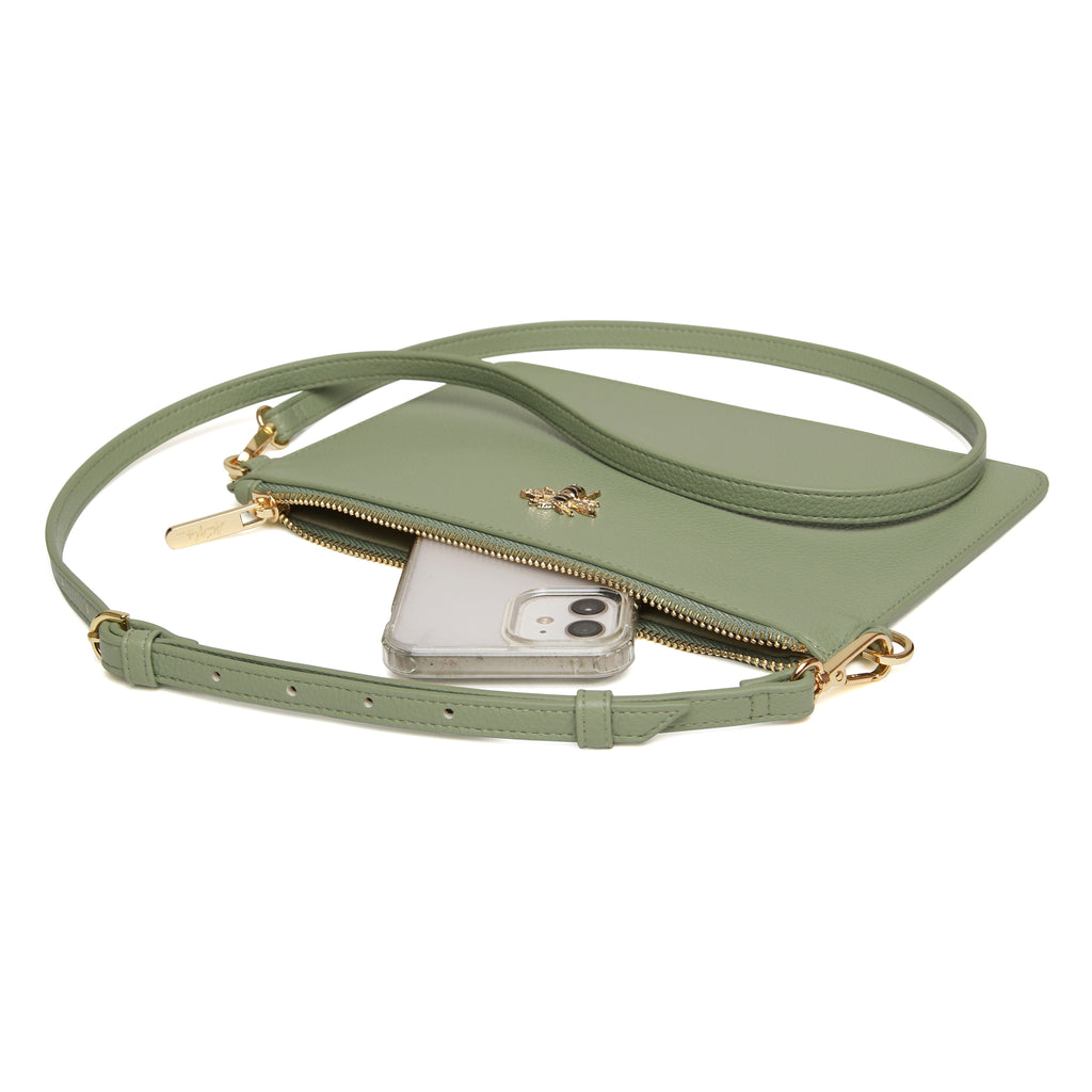 Sage - Ealing Phone/Clutch pouch