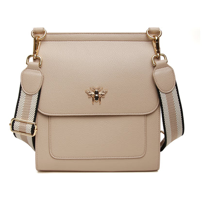 Stone Large Bloomsbury Cross body bag