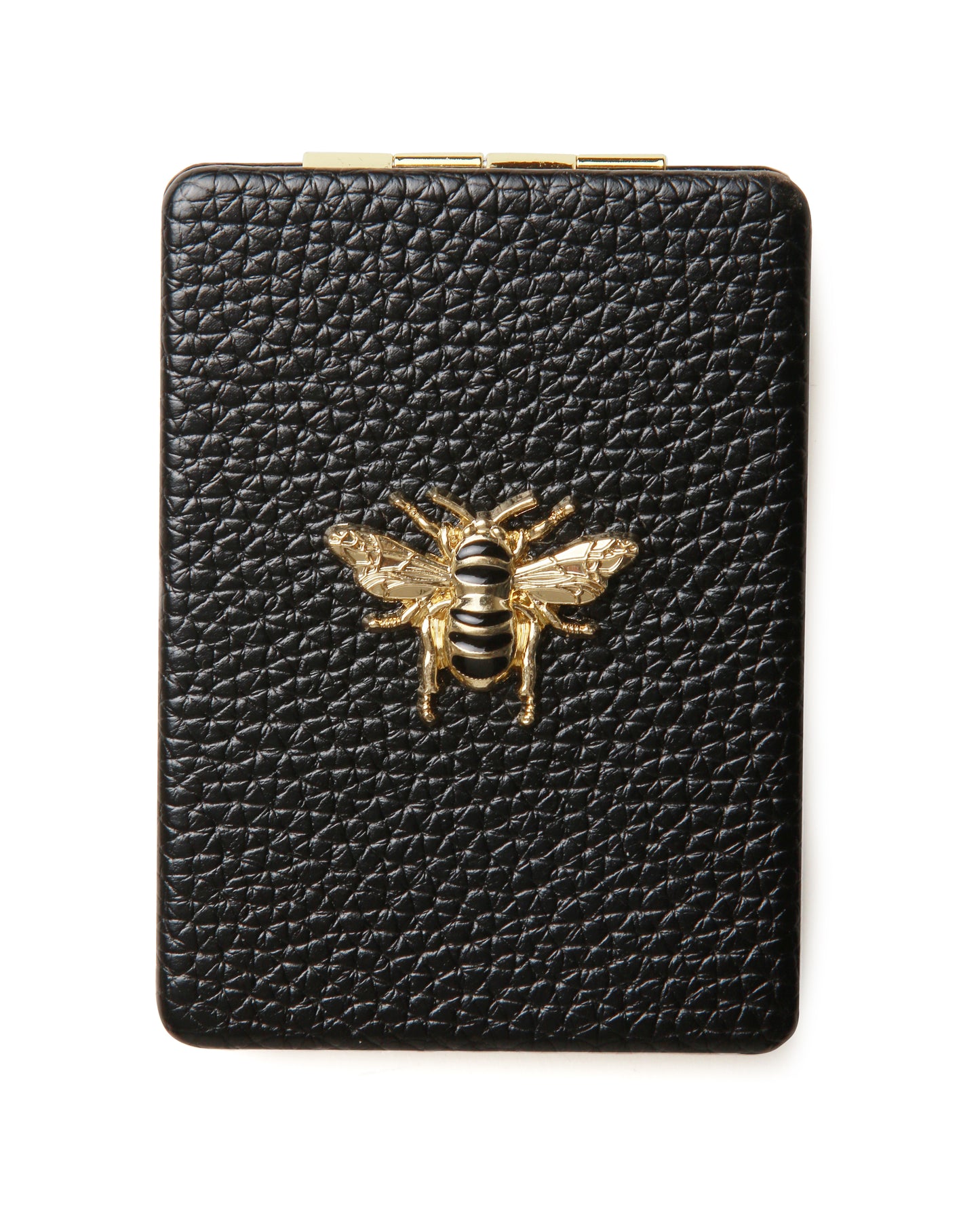 Black Oblong Compact Mirror
