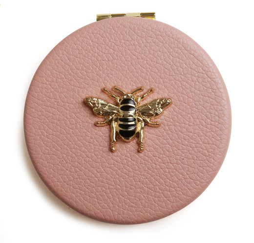 Pink - Compact Mirror - Round