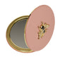 Pink Round Compact mirror