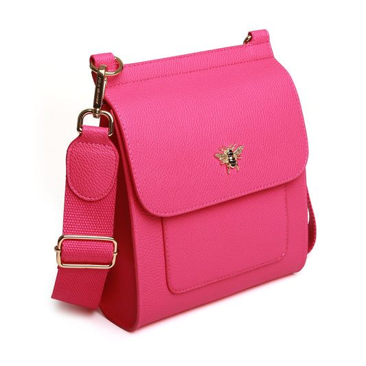 Hot Pink - Bloomsbury Crossbody Bag